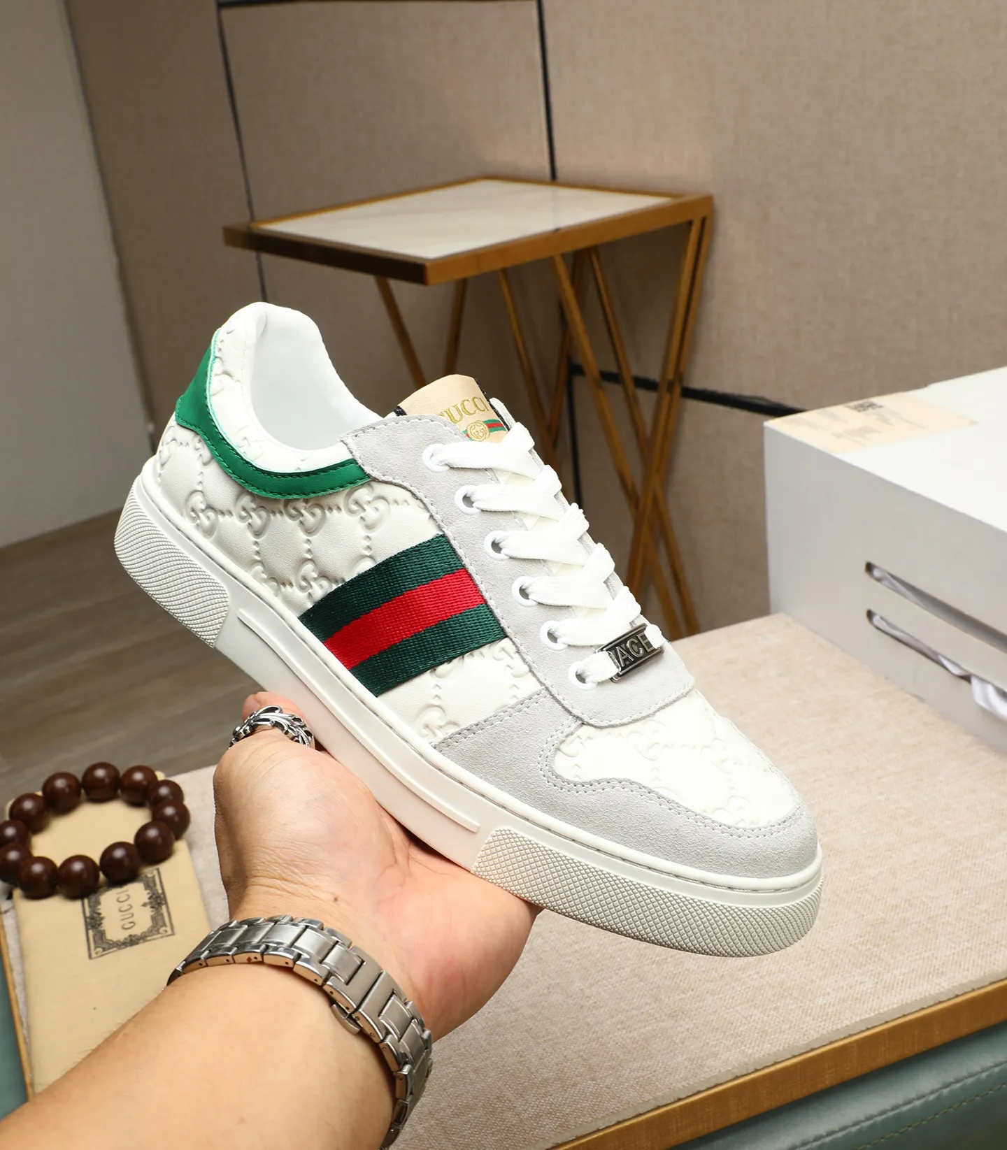 Men's men's shoes💰440 GUCCI🔍🔍2025 latest model Available at the counter at the same time, original calfskin imported from Italy, genuine leather lining, (high-end, extravagant, and classy) with exquisite workmanship, soles: original soles specially provided by the original factory, ⚠Exclusive double-layer movable molded soles are super comfortable⚠, real photos🎬The real ones are better🔍🔍"High quality·Follow the order" code number 39-44 (38 45 46 customized)